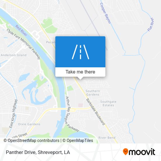 Mapa de Panther Drive