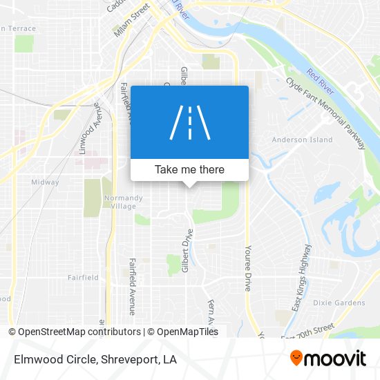 Elmwood Circle map