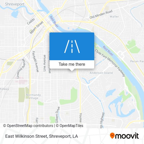 Mapa de East Wilkinson Street