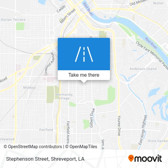 Stephenson Street map