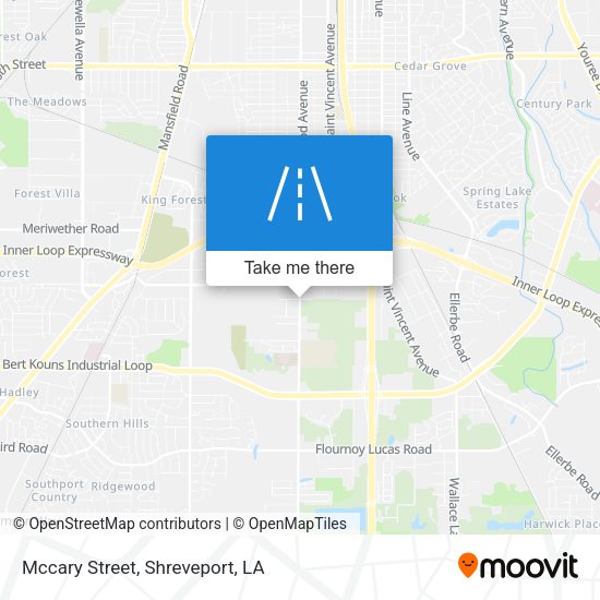 Mapa de Mccary Street
