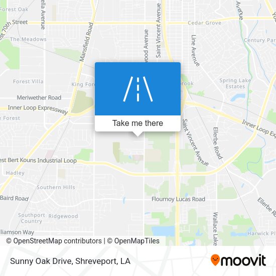 Mapa de Sunny Oak Drive
