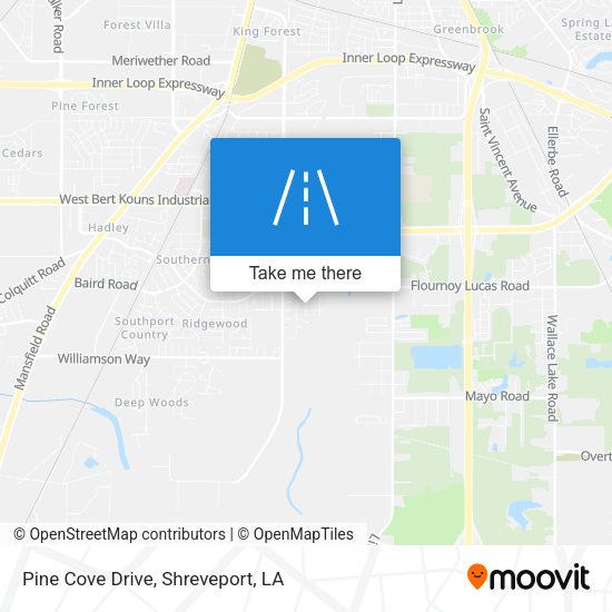 Mapa de Pine Cove Drive