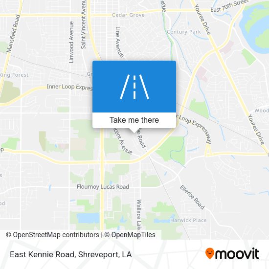 Mapa de East Kennie Road