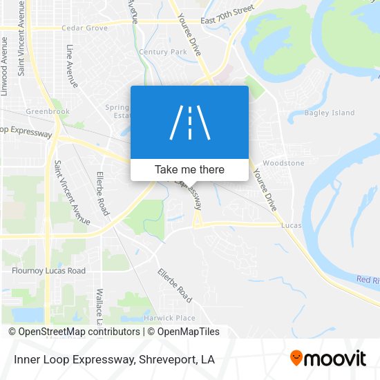 Inner Loop Expressway map