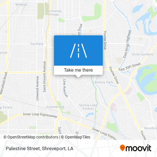 Palestine Street map