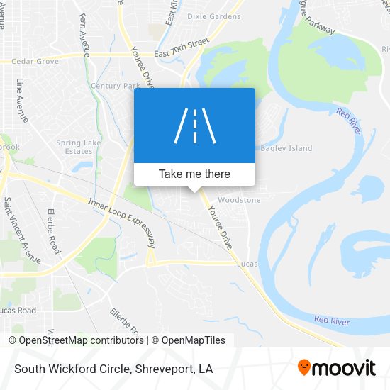 Mapa de South Wickford Circle