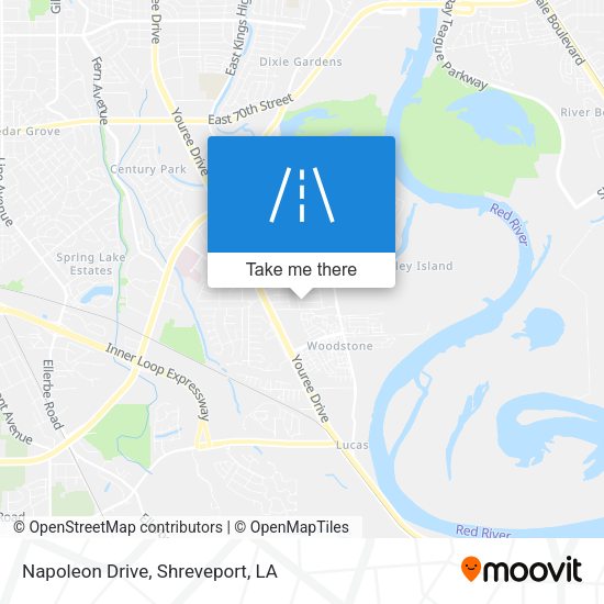 Mapa de Napoleon Drive