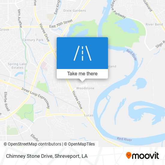 Chimney Stone Drive map
