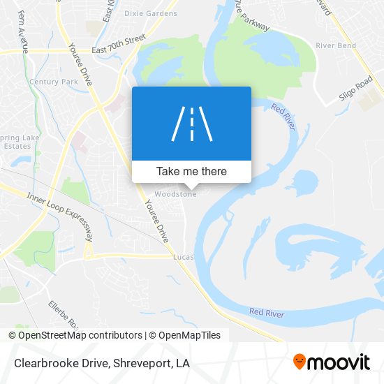 Clearbrooke Drive map
