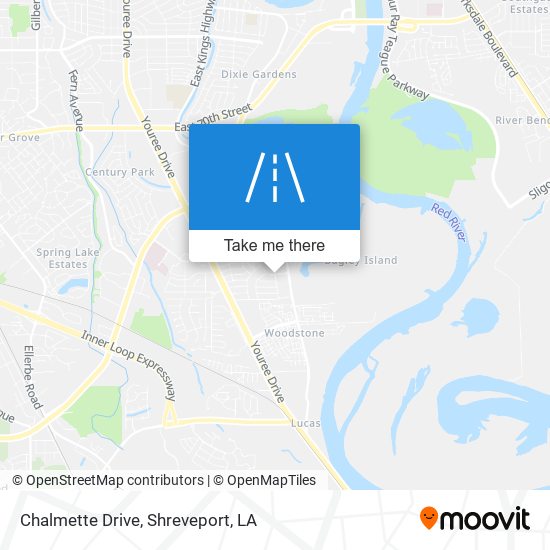 Chalmette Drive map