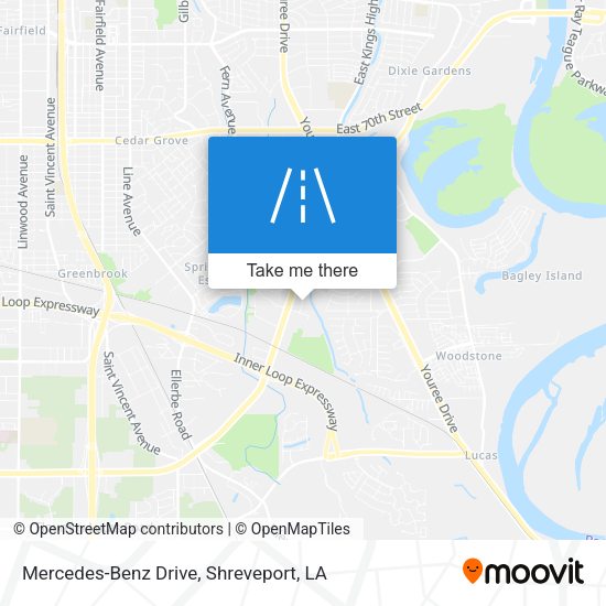 Mercedes-Benz Drive map