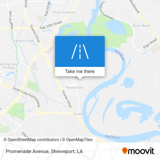 Promenade Avenue map