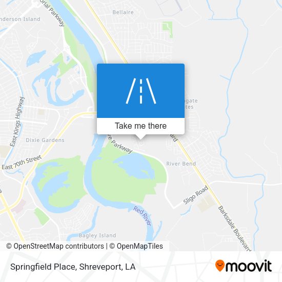 Springfield Place map