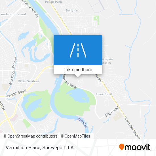 Vermillion Place map