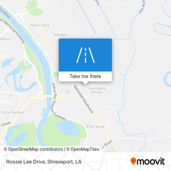 Rossie Lee Drive map