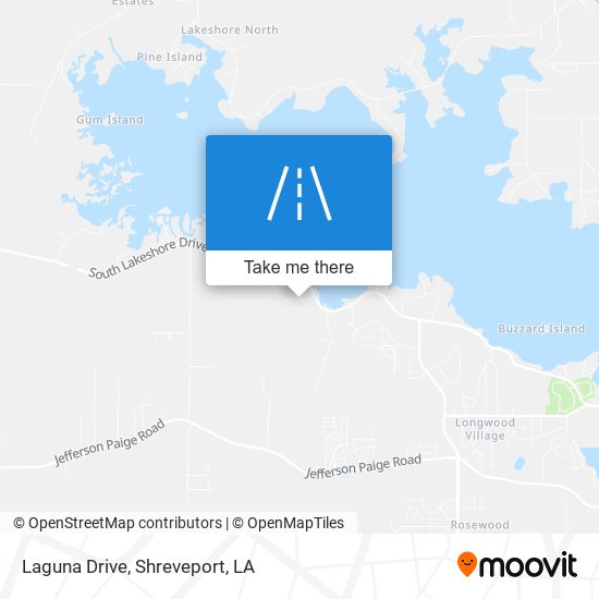 Laguna Drive map