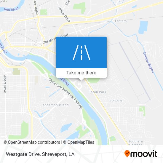 Mapa de Westgate Drive