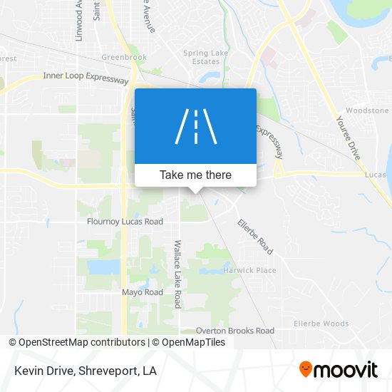 Kevin Drive map