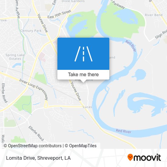 Mapa de Lomita Drive