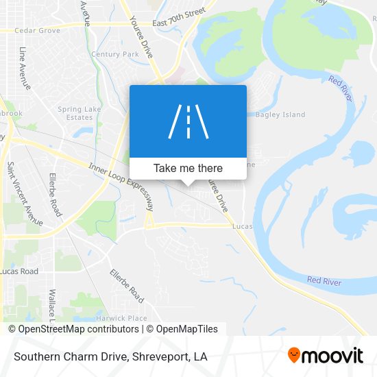 Southern Charm Drive map
