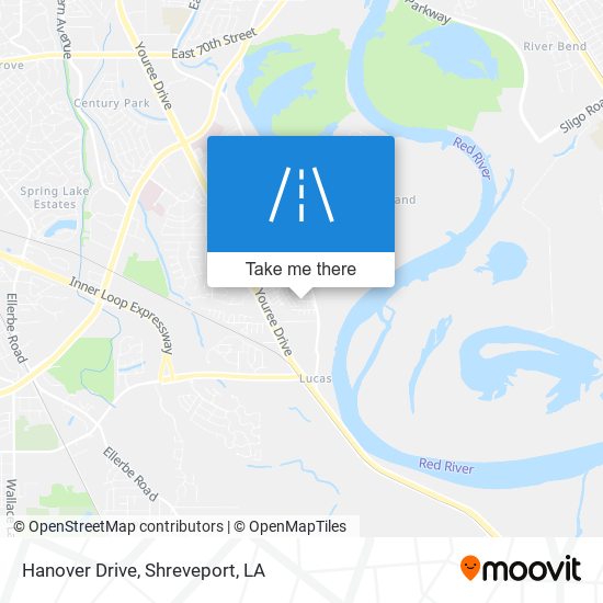 Hanover Drive map