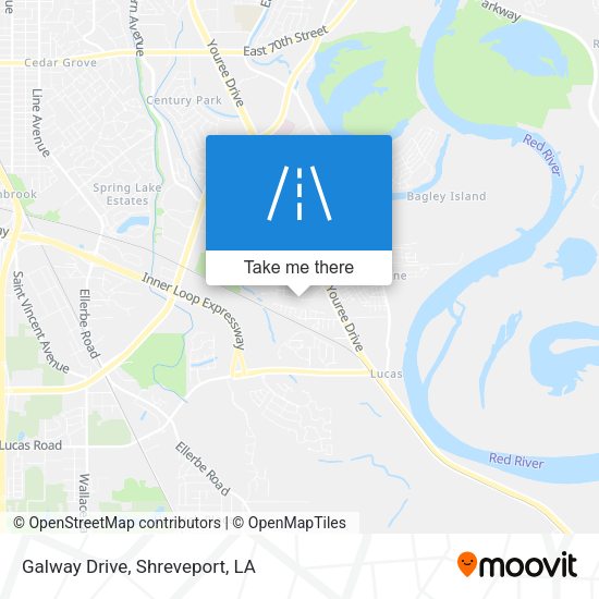 Mapa de Galway Drive