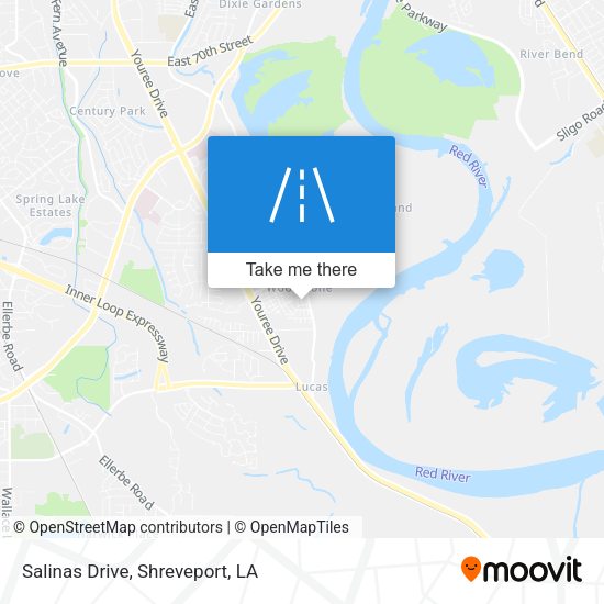 Mapa de Salinas Drive