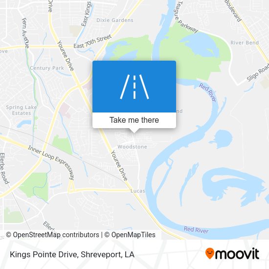Mapa de Kings Pointe Drive