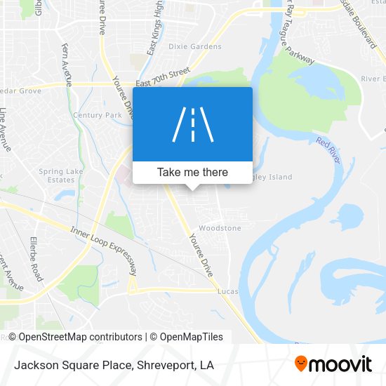 Jackson Square Place map