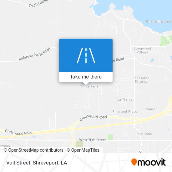 Mapa de Vail Street