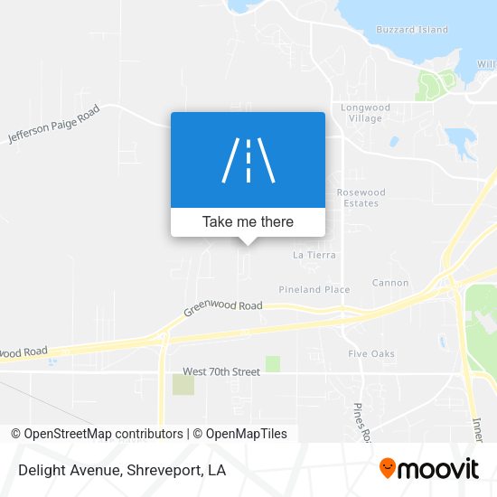 Delight Avenue map