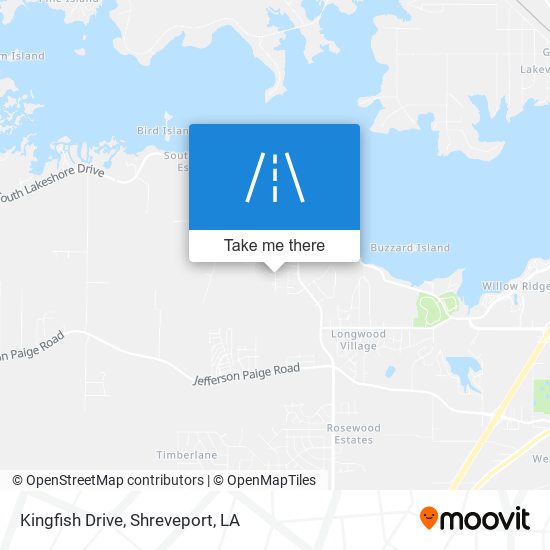 Kingfish Drive map