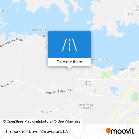 Mapa de Timberknoll Drive