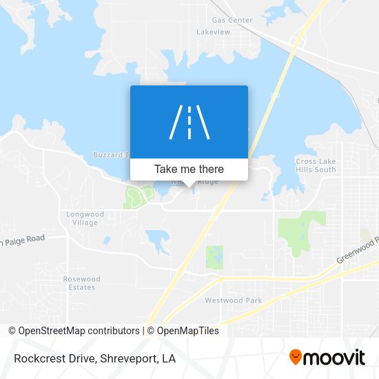 Mapa de Rockcrest Drive