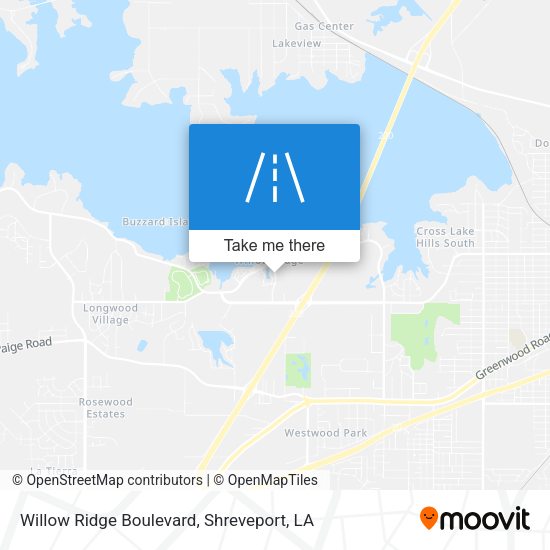 Mapa de Willow Ridge Boulevard