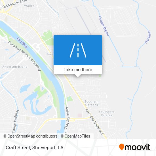 Mapa de Craft Street