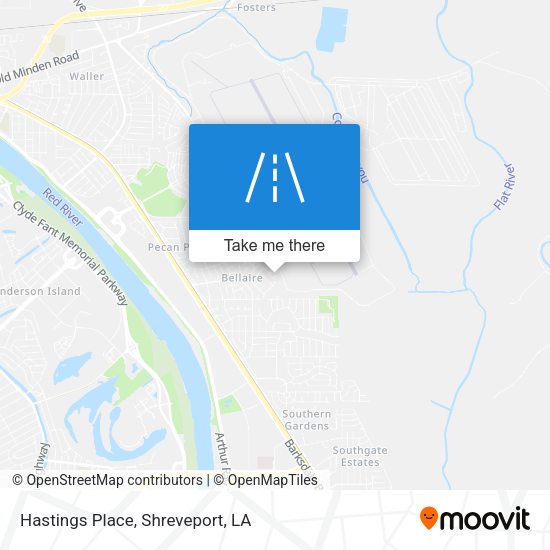 Mapa de Hastings Place