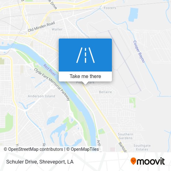 Mapa de Schuler Drive