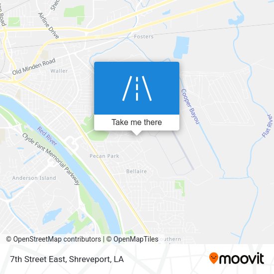 Mapa de 7th Street East