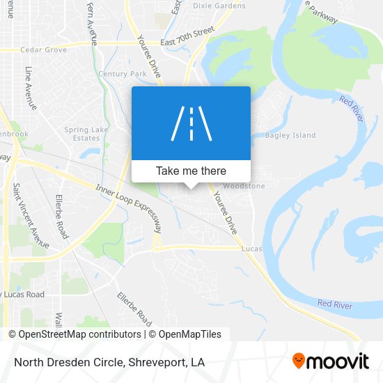 North Dresden Circle map