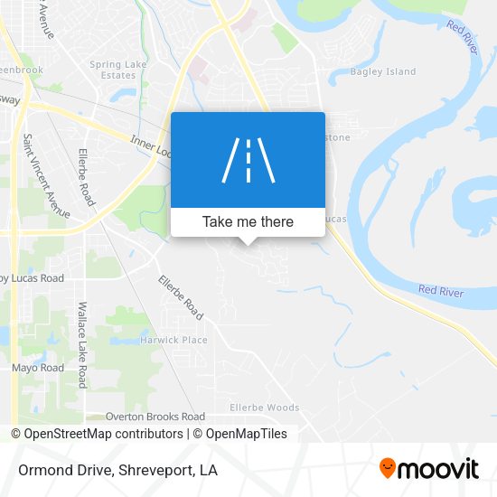 Mapa de Ormond Drive