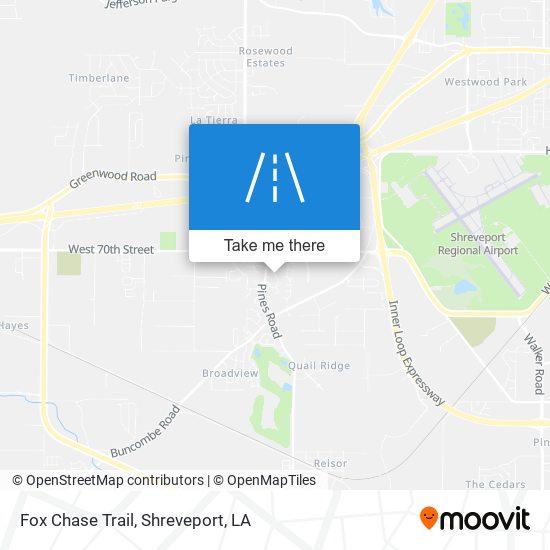 Fox Chase Trail map