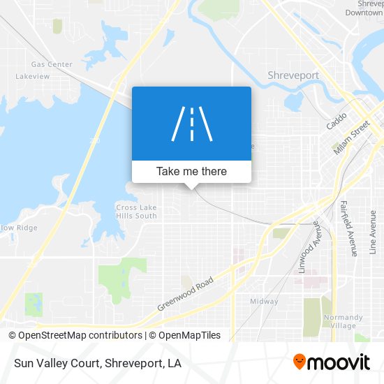 Sun Valley Court map