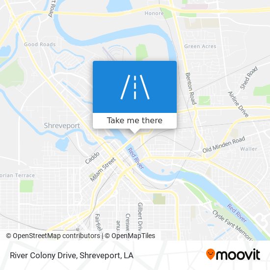 River Colony Drive map