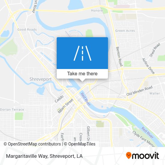 Margaritaville Way map