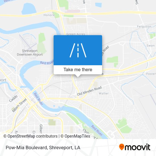 Mapa de Pow-Mia Boulevard