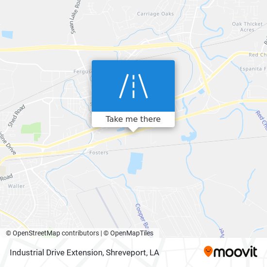 Industrial Drive Extension map