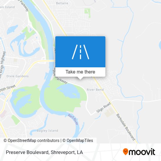 Mapa de Preserve Boulevard