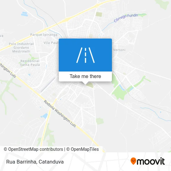 Rua Barrinha map